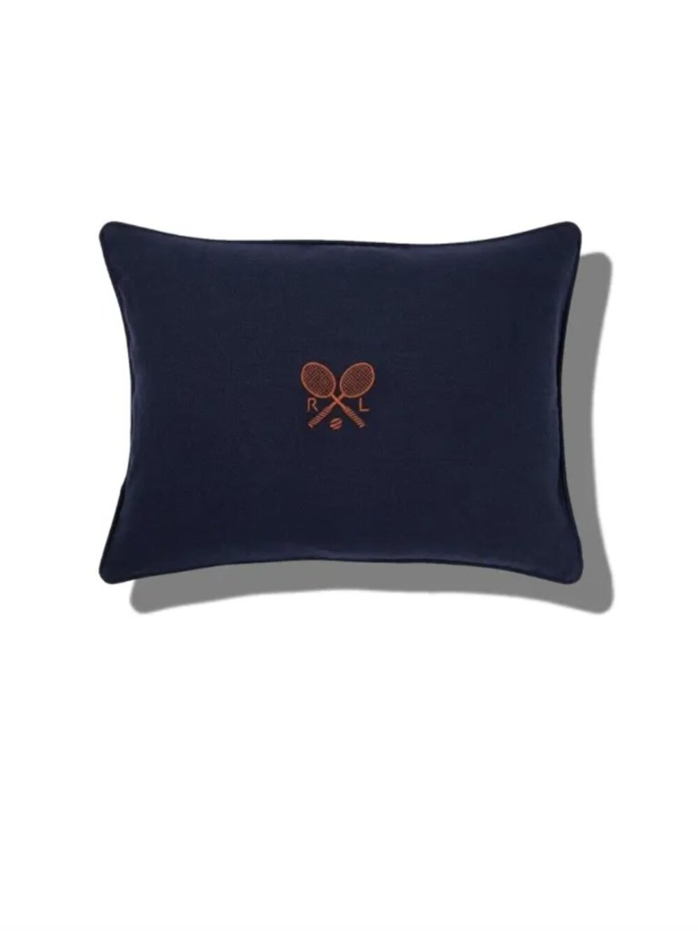Ralph Lauren Polo Tennis Linen Embroidered Pillow